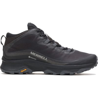 Merrell Moab Speed Mid Gtx - Black/asphalt - Miehet - 43 - Partioaitta