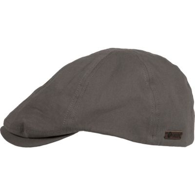 Salon Lakkitehdas Flat Cap Colors - Harmaa - Unisex - 58 - Partioaitta