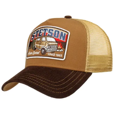 Stetson Trucker Cap Camper - Brown - Unisex - OneSize - Partioaitta, kuva 1 / 1