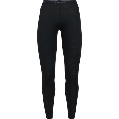 Icebreaker W 150 Zone Leggings - Black - Naiset - XL - Partioaitta