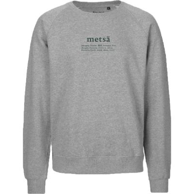 Metsä/Skogen Unisex Sweater Metsä Dictionary - Sport Grey - Unisex - XXL - Partioaitta