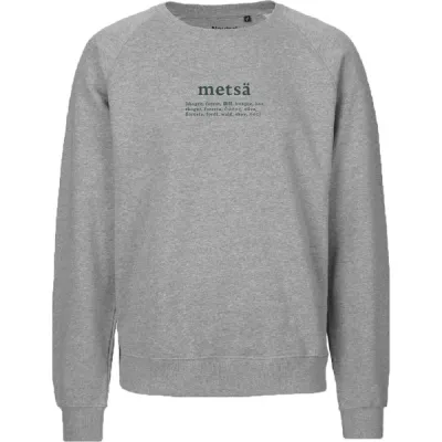 Metsä/Skogen Unisex Sweater Metsä Dictionary - Sport Grey - Unisex - XS - Partioaitta, kuva 1 / 1