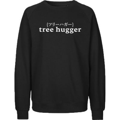 Metsä/Skogen Unisex Sweater Tree Hugger - Black - Unisex - M - Partioaitta