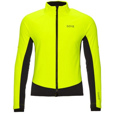 Gore Wear Gore C3 Gore-tex Infinium Thermo Jacket - Neon Yellow/black - Miehet - S - Partioaitta