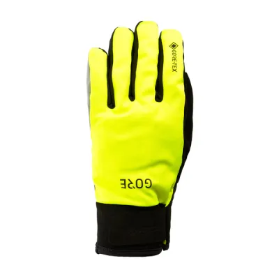 Gore Wear Gore C5 Gore-tex Thermo Gloves - Neon Yellow/black - Unisex - 8 - Partioaitta