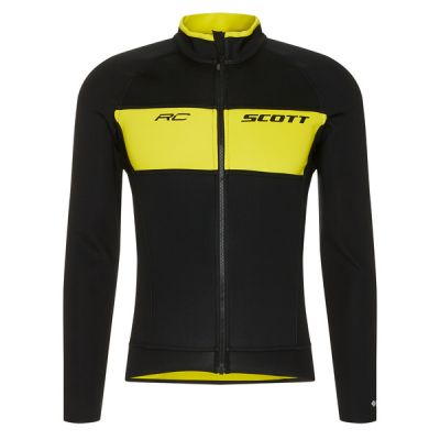 Scott Sco Jacket Ms Rc Warm Reversible Wb - Black/sulphur Yellow - Miehet - M - Partioaitta