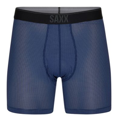 SAXX Quest Boxer Brief Fly - Midnight Blue Ii - Miehet - S - Partioaitta