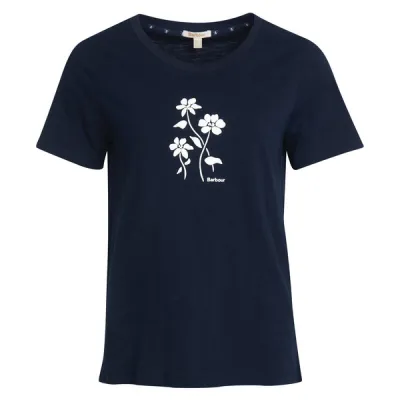 Barbour Ferryside Tee - Navy - Naiset - 10 - Partioaitta, kuva 1 / 1