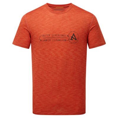 Artilect M Sprint Tee Expansion - Brick - Miehet - XXL - Partioaitta