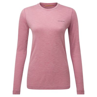 Artilect W Sprint Long Sleeve - Rose - Naiset - XL - Partioaitta