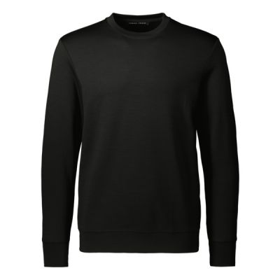 Formal Friday Ultrafine Merino Sweatshirt - Black - Unisex - XXS - Partioaitta