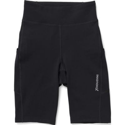 Houdini W' S Adventure Short Tights - True Black - Naiset - S - Partioaitta