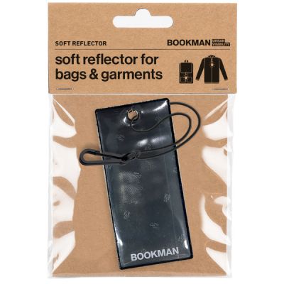 Bookman Hanging Reflectors Rectangular - Black - OneSize - Partioaitta | Alk. 5,95 €
