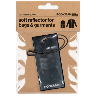 Bookman Hanging Reflectors Rectangular - Black - OneSize - Partioaitta