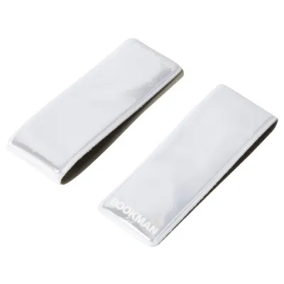 Bookman Clip On Reflectors - White - OneSize - Partioaitta