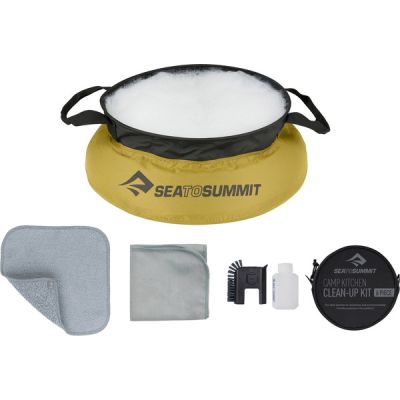 Sea to Summit Kitchen Clean Kit 6-set Black - Nocolor - OneSize - Partioaitta