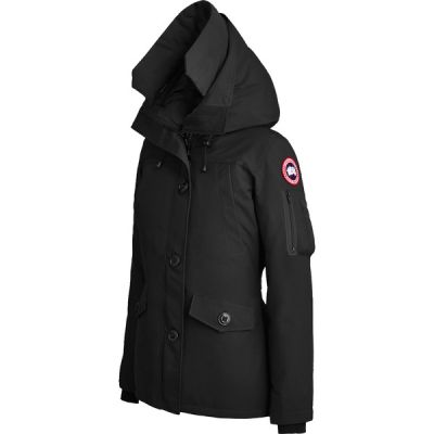 Talvitakki Canada Goose Montebello Parka - Notched Brim - Black - Naiset - XS - Partioaitta | Alk. 895,00 €