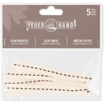 Feuerhand Flat Wick 12cm For 276 (5 Pcs) - Nocolor - OneSize - Partioaitta