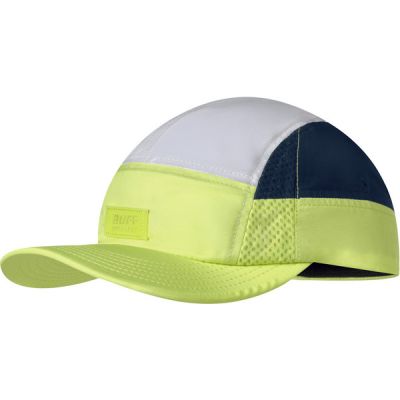 Buff 5 Panel Go Cap - Domus Lime - Unisex - S/M - Partioaitta