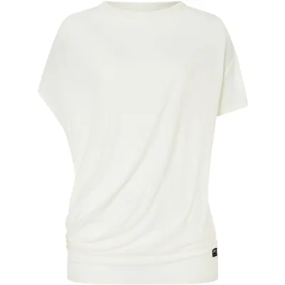 Supernatural W Yoga Loose Tee - Fresh White - Naiset - L - Partioaitta, kuva 1 / 1