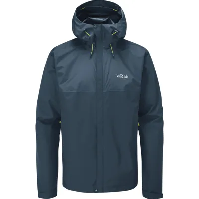 Rab Downpour Eco Jacket - Orion Blue - Miehet - XL - Partioaitta, kuva 1 / 1