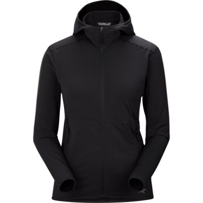 Arc'teryx Kyanite Lightweight Hoody W - Black - Naiset - XL - Partioaitta