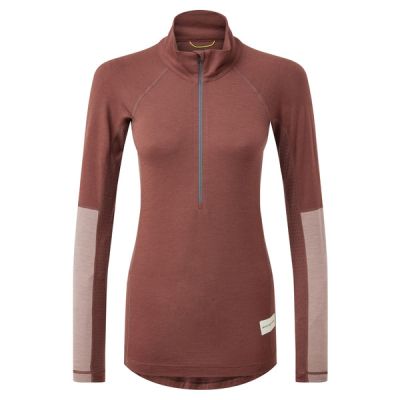 Artilect W Flatiron 185 1/4 Zip - Andorra/twilight Mauve - Naiset - XS - Partioaitta