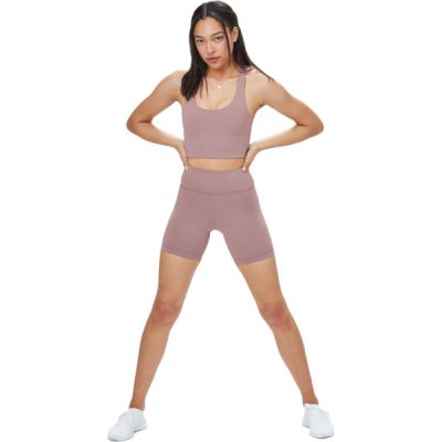 Tentree W Inmotion Longline Active Bra - Twilight Mauve - Naiset - M - Partioaitta