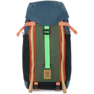 Topo Designs Mountain Pack 16l - Pond Blue/olive - Unisex - OneSize - Partioaitta