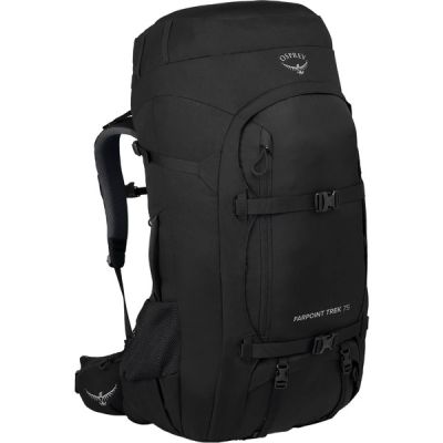 Osprey Farpoint Trek 75 - Black - Miehet - OneSize - Partioaitta