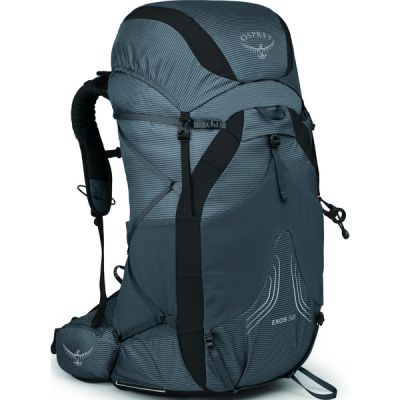 Osprey Exos 58 - Tungsten Grey - Miehet - S/M - Partioaitta