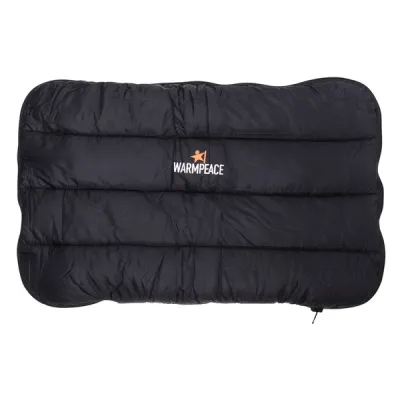 Warmpeace Down Pillow Zippered - Black - Unisex - OneSize - Partioaitta