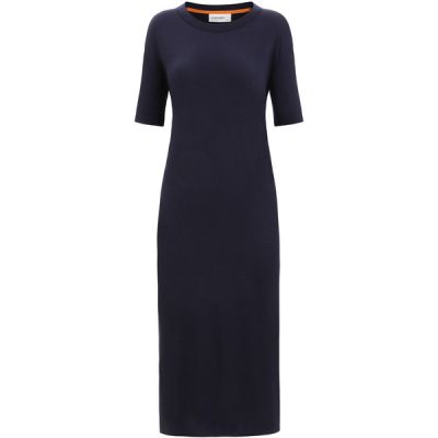 Icebreaker W Granary Tee Dress - Midnight Navy - Naiset - L - Partioaitta | Alk. 129,95 €