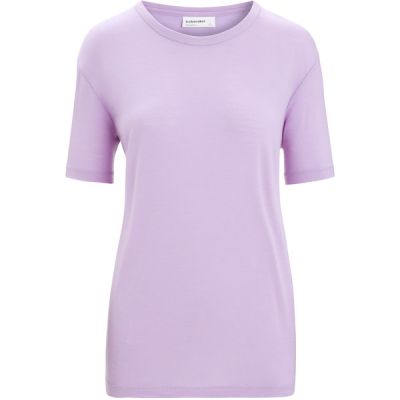 Icebreaker W Granary Ss Tee - Purple Gaze - Naiset - M - Partioaitta