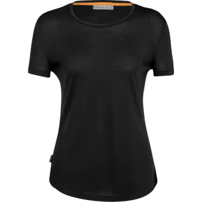 Icebreaker W Sphere Ii Ss Tee - Black - Naiset - XL - Partioaitta, kuva 1 / 1