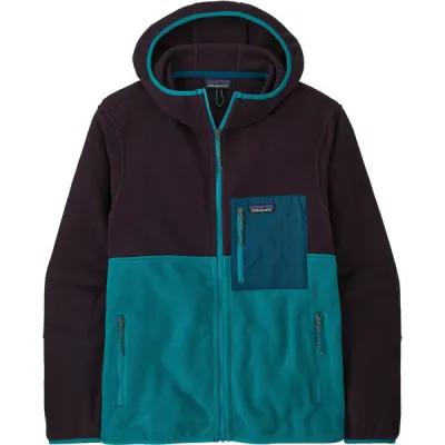 Patagonia M' S Microdini Hoody - Belay Blue - Miehet - L - Partioaitta, kuva 1 / 1