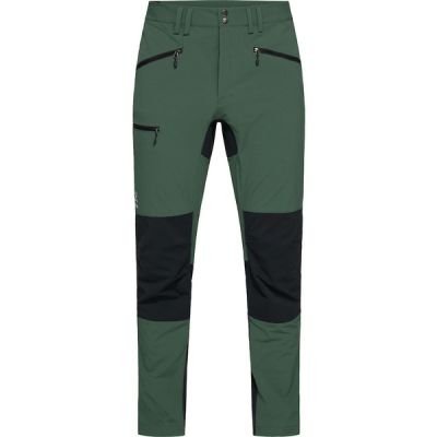 Haglöfs Mid Slim Pant Men - Fjell Green/true Black - Miehet - 48 - Partioaitta