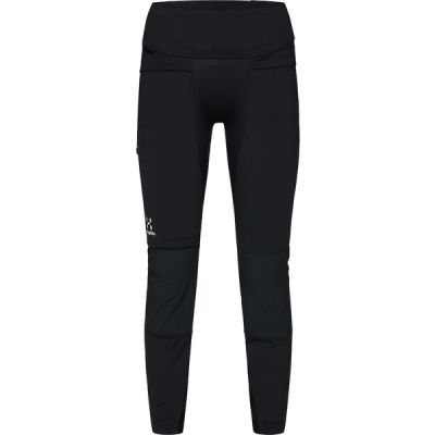 Haglöfs Luna Tights Women - True Black - Naiset - M - Partioaitta