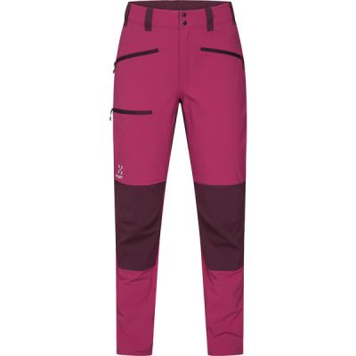 Haglöfs Mid Standard Pant Women - Deep Pink/aubergine - Naiset - 46 - Partioaitta