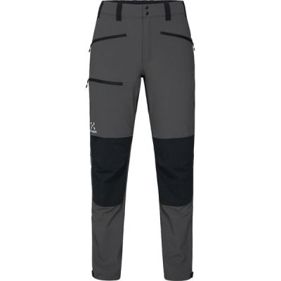 Haglöfs Mid Standard Pant Women - Magnetite/true Black - Naiset - 38 - Partioaitta