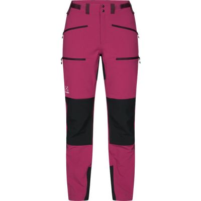 Haglöfs Rugged Standard Pant Women - Deep Pink/true Black - Naiset - 38 - Partioaitta