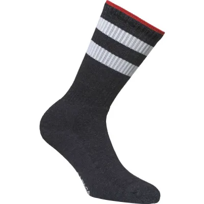 Alpacasocks Merino Casual Stripes 1-pack - Blue/white/red - Unisex - 36-39 - Partioaitta