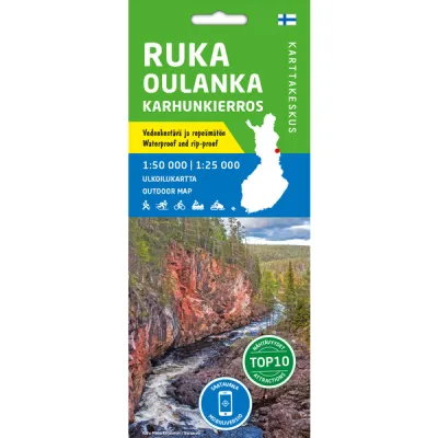 Karttakeskus Ruka Oulanka Karhunkierros - Nocolor - OneSize - Partioaitta