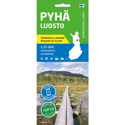 Karttakeskus Pyhä Luosto 1:25 000 - Nocolor - OneSize - Partioaitta