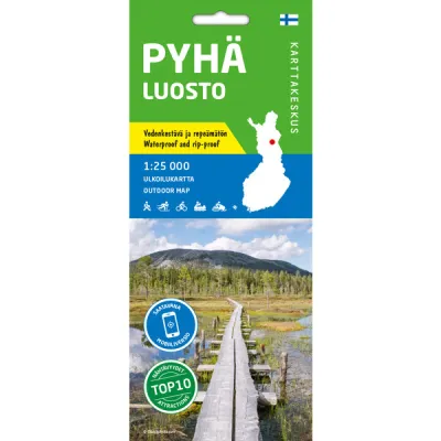 Karttakeskus Pyhä Luosto 1:25 000 - Nocolor - OneSize - Partioaitta