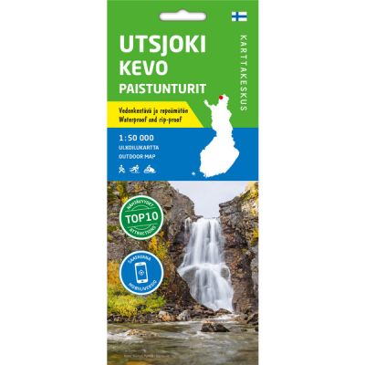 Karttakeskus Utsjoki Kevo Paistunturit 1:50 000 - Nocolor - OneSize - Partioaitta
