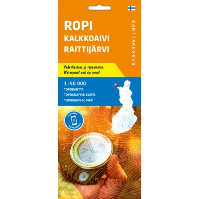 Karttakeskus Ropi Kalkkoaivi Raittijärvi - Nocolor - OneSize - Partioaitta