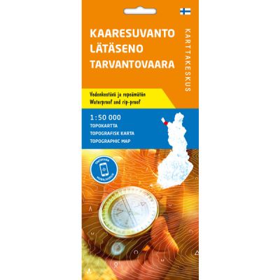 Karttakeskus Kaaresuvanto Lätäseno Tarvantovaara - Nocolor - OneSize - Partioaitta | Alk. 24,95 €