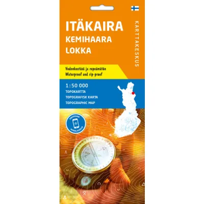 Karttakeskus Itäkaira Kemihaara Lokka - Nocolor - OneSize - Partioaitta, kuva 1 / 1