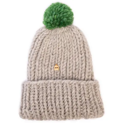Myssyfarmi Kultti - Light Grey / Bright Green - Unisex - OneSize - Partioaitta, kuva 1 / 1